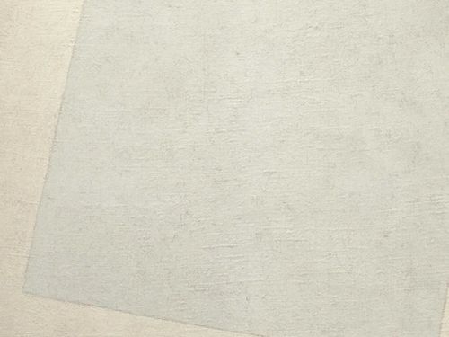 L’œuvre à la loupe : "Carré blanc sur fond blanc" de Malevitch