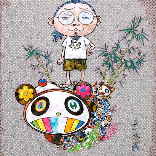 I Met a Panda Family by Takashi Murakami