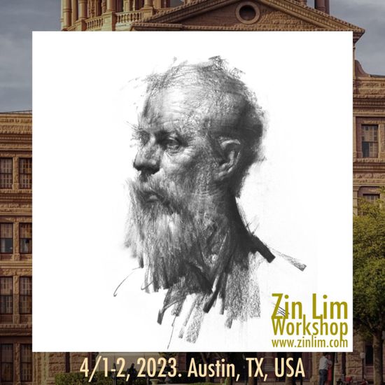 [Austin, TX, USA] Expressive Portrait Drawing with Zin Lim