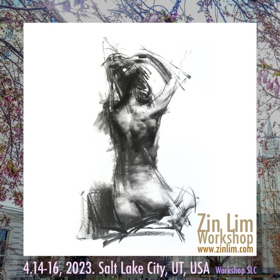 [Salt Lake City, UT, USA] Expressive Figure Drawing with Zin Lim