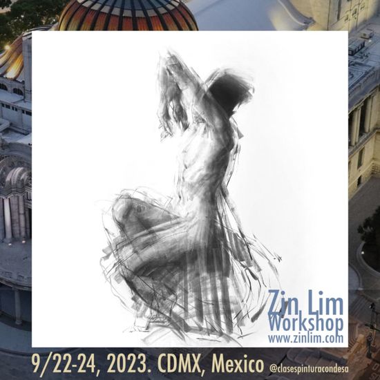 [CDMX, Mexico] Expressive Figure Drawing with Zin Lim