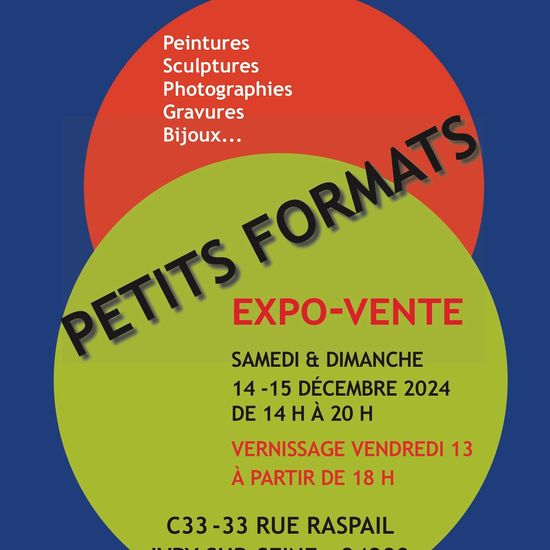 Expo-Vente petits formats de la Compagnie des Œillets