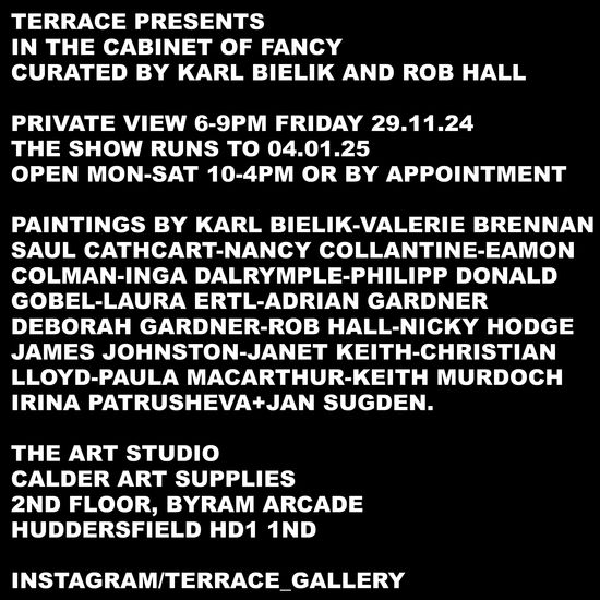 Terrace Gallery presents: In the Cabinet of Fancy