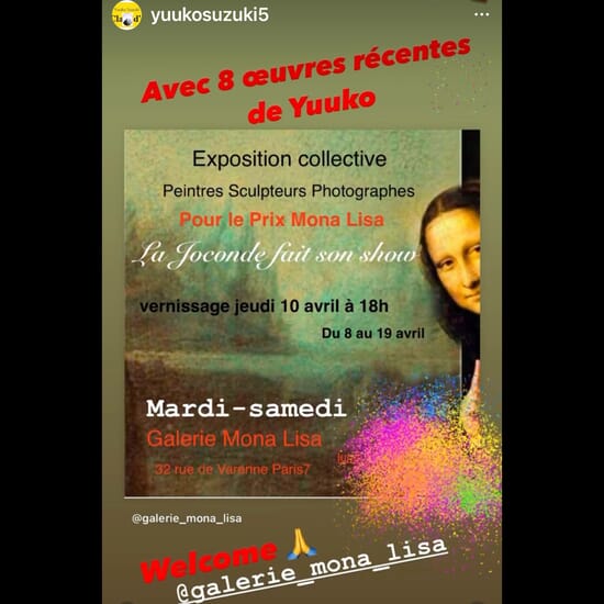 La Joconde fait son show