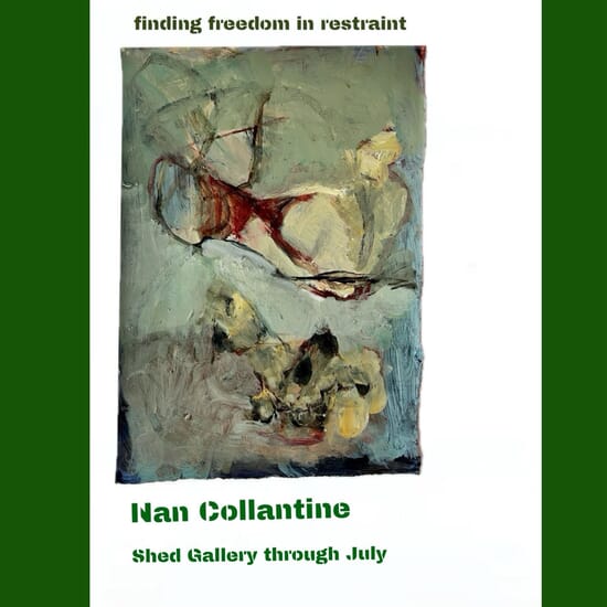 Shed Gallery retrospective:  Freedom in restraint