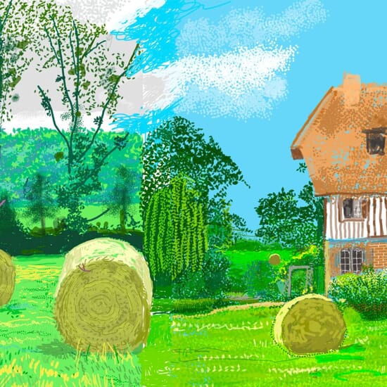 David Hockney: A Year in Normandie and Some Other Thoughts about Painting