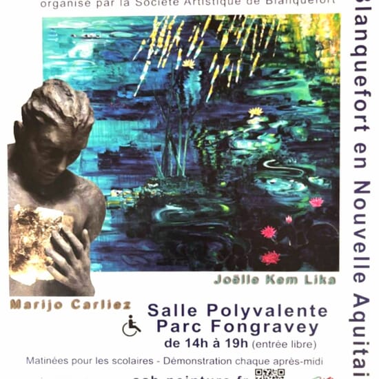 41 ème salon des arts de Blanquefort, Nouvelle Aquitaine - Invitée d'honneur