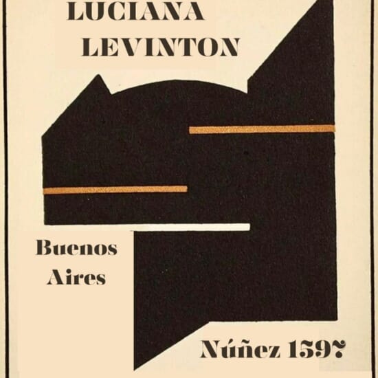 Luciana Levinton: A Tribute to Eileen Gray 1878–1976