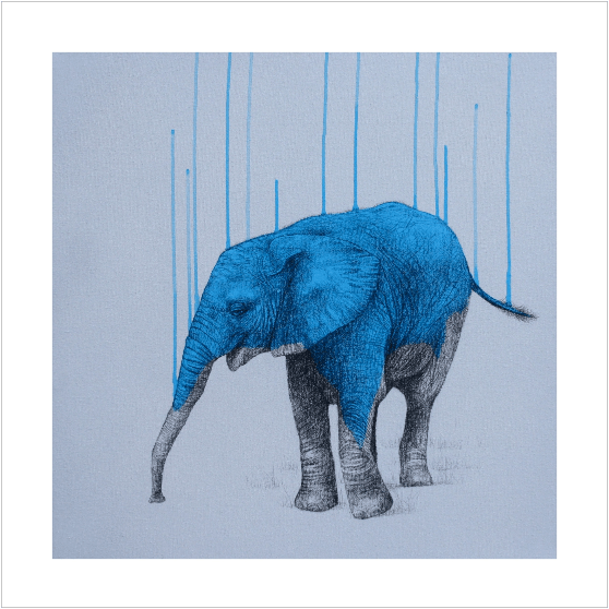 Wild Strength - Limited Edition Giclee Print by Louise McNaught