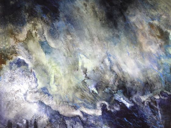 Ourlée d' écume par Anne Huet-Baron | Acheter de l'art en ligne | Rise Art