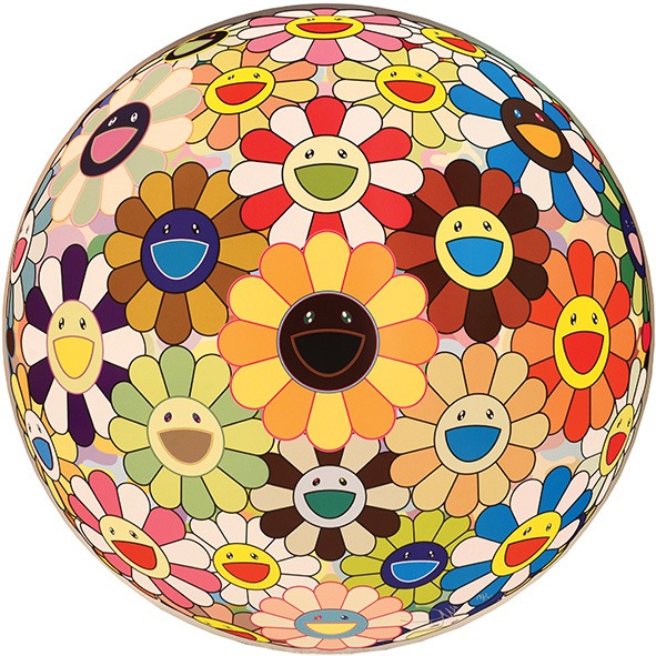  Sunflower Flower Ball - 3D par Takashi Murakami