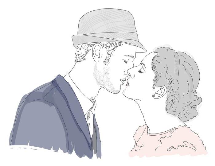 The Kiss by Malayka Gormally