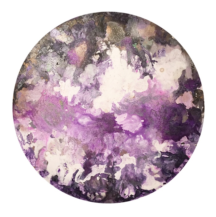 Purple Winter by Corinne Natel