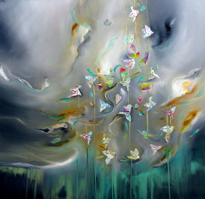 The Origami Cranes by Alison Johnson