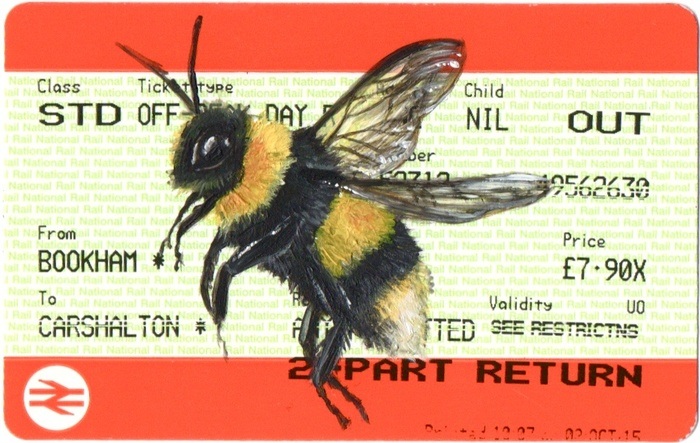 Drone Bumble Bee 2# von Louise McNaught