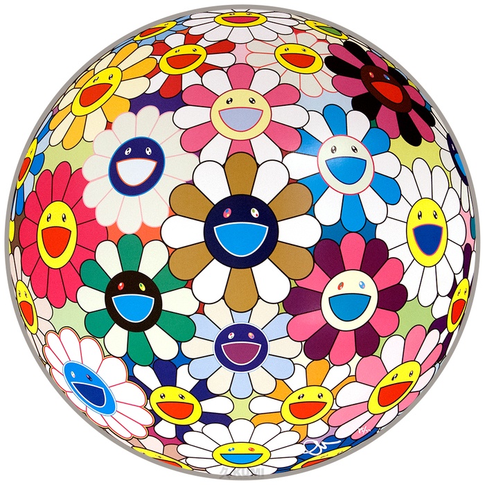 Flower Ball (Autumn) by Takashi Murakami