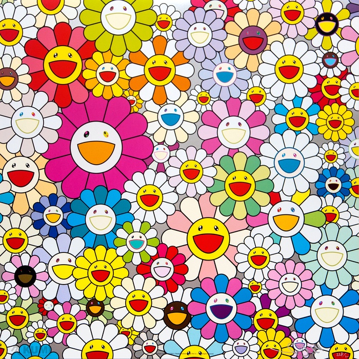Flowers from the village of Ponkotan by Takashi Murakami