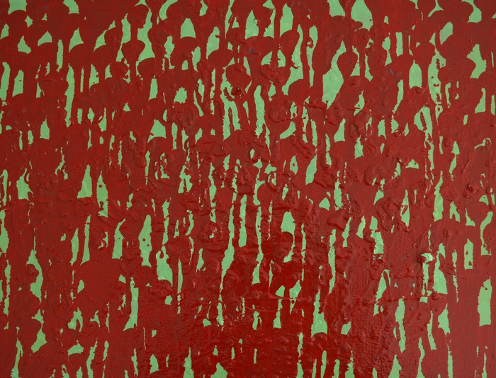Electricity (Cadmium Red Deep) by Robert Dunt
