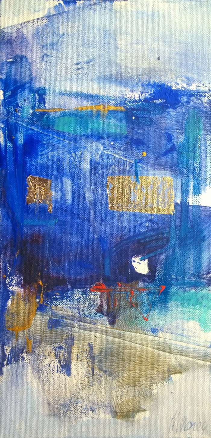 Unexpected Blue #2 by Magdalena Morey