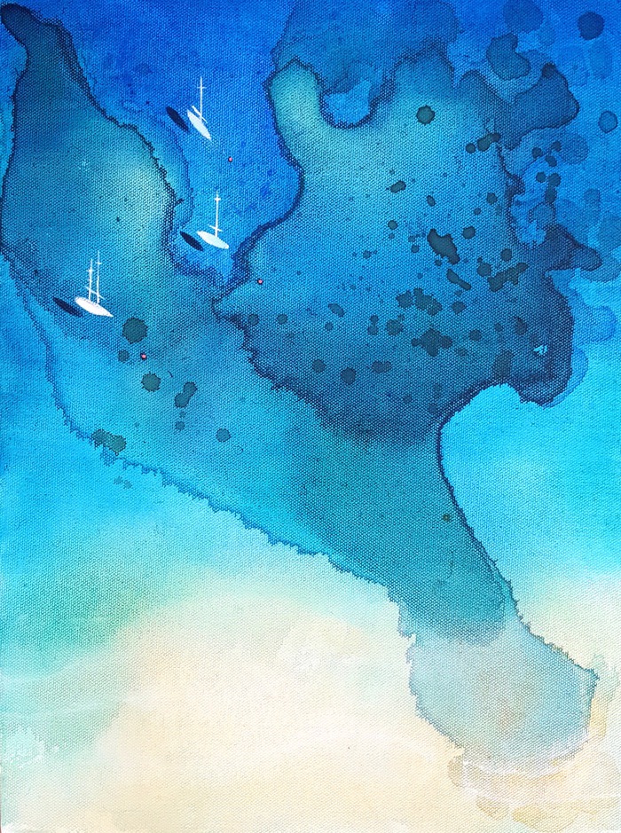 Blue Bay | Lets run away by Yuliya Martynova