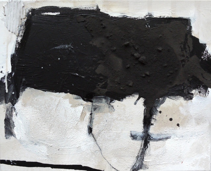 Composition in Black & White (Work No. 2013.30) par Daniela Schweinsberg