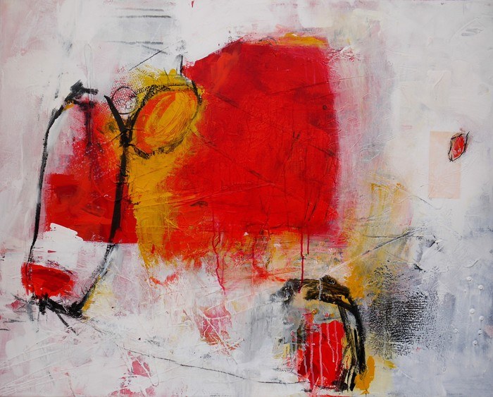 Red Cow by Daniela Schweinsberg