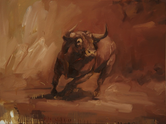 Toro Bravo VII (study) von Zil Hoque