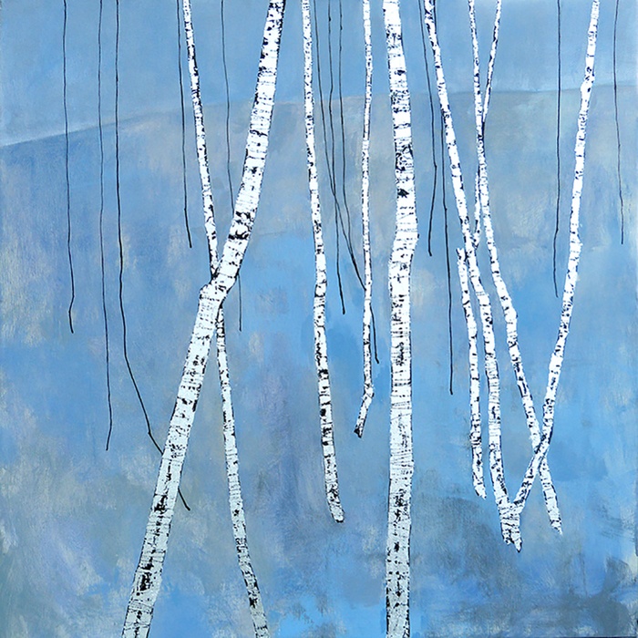 BIRCH - BLUE DUSK by SARA HABGOOD