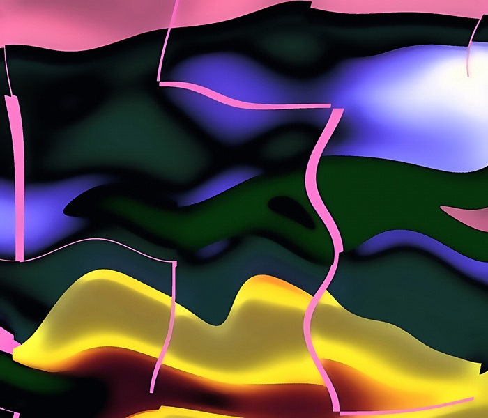 Lightening on the Green von Reed Hearne