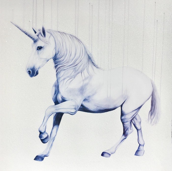 Fuck Reality in Diamond Dust by Louise McNaught