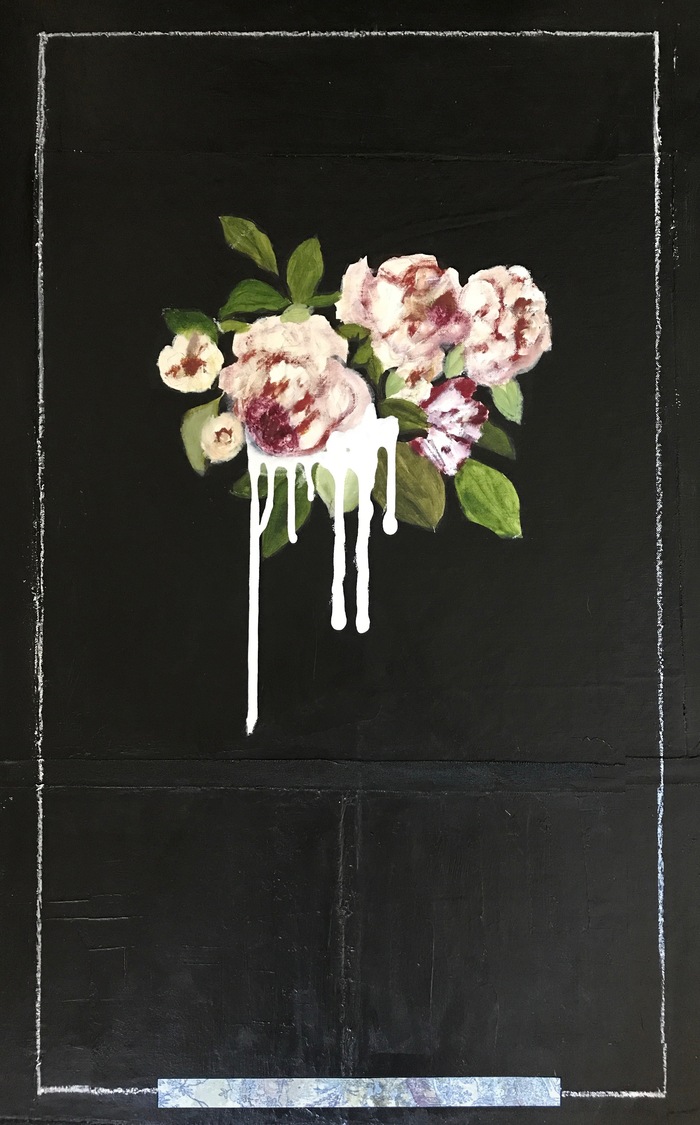 De occulta philosophia #Dripping flowers by Karenina Fabrizzi