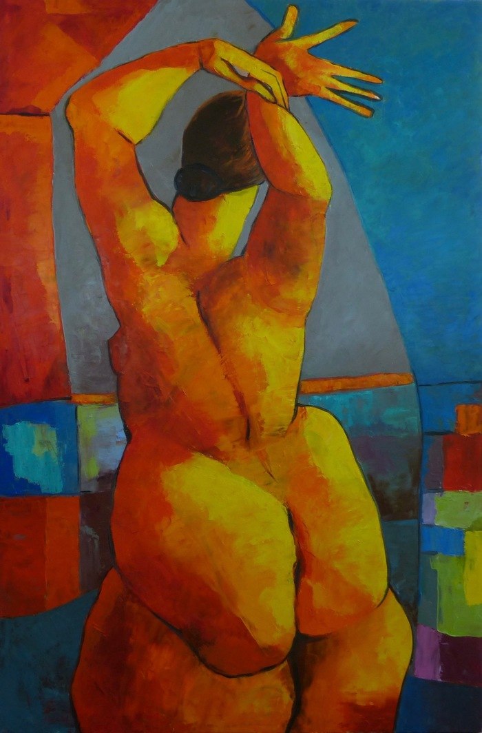 Goddess waiting by Ta Byrne