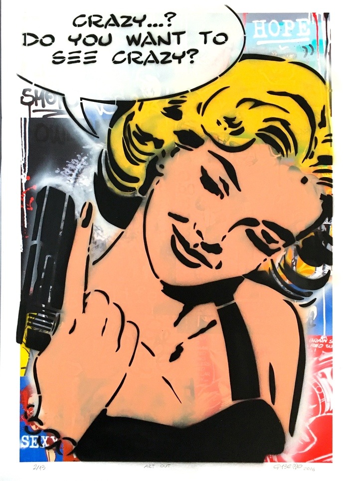 Crazy? by D13EGO | Buy Art Online | Rise Art