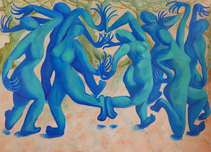 Dancing Goddesses by Ta Byrne