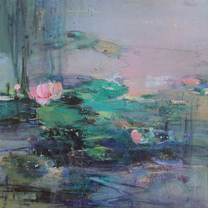 Peaceful Reflections 1 by Magdalena Morey