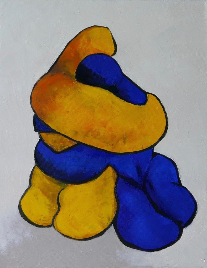 Lovers hugging par Ta Byrne