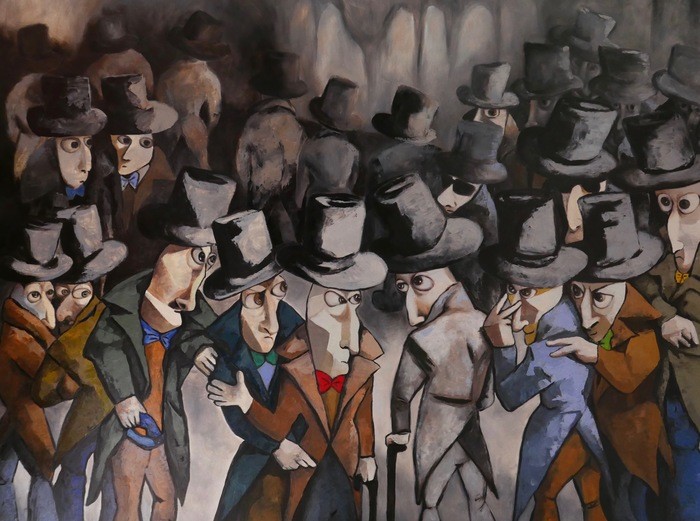 Top hat & tails gang par Ta Byrne