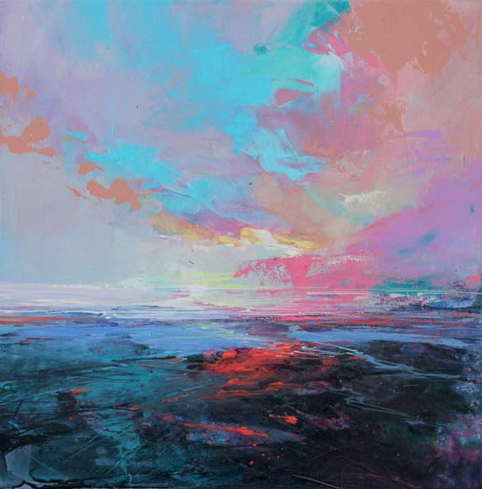 Turbulent Seas 1 by Magdalena Morey