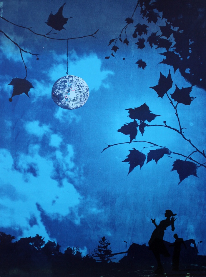 Dancing Under the Glitterball Moon by Anna Marrow