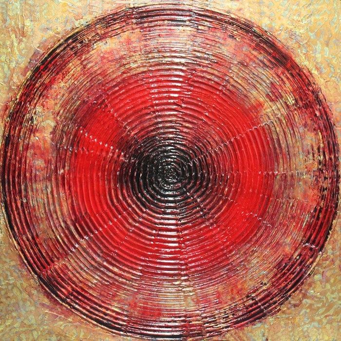 Passion (mixed media collage) par Paresh Nrshinga - FRSA