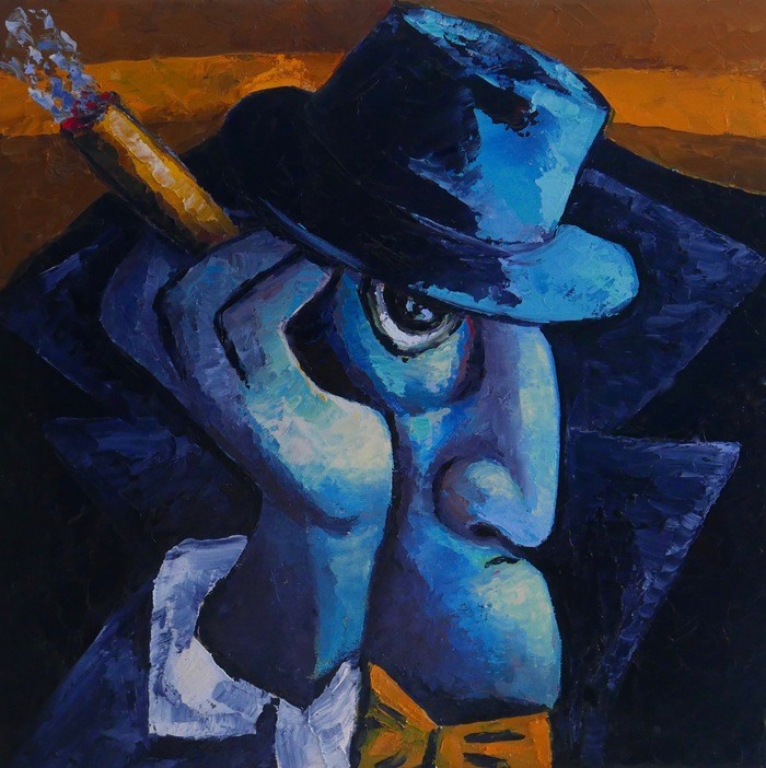 Mr Blue by Ta Byrne