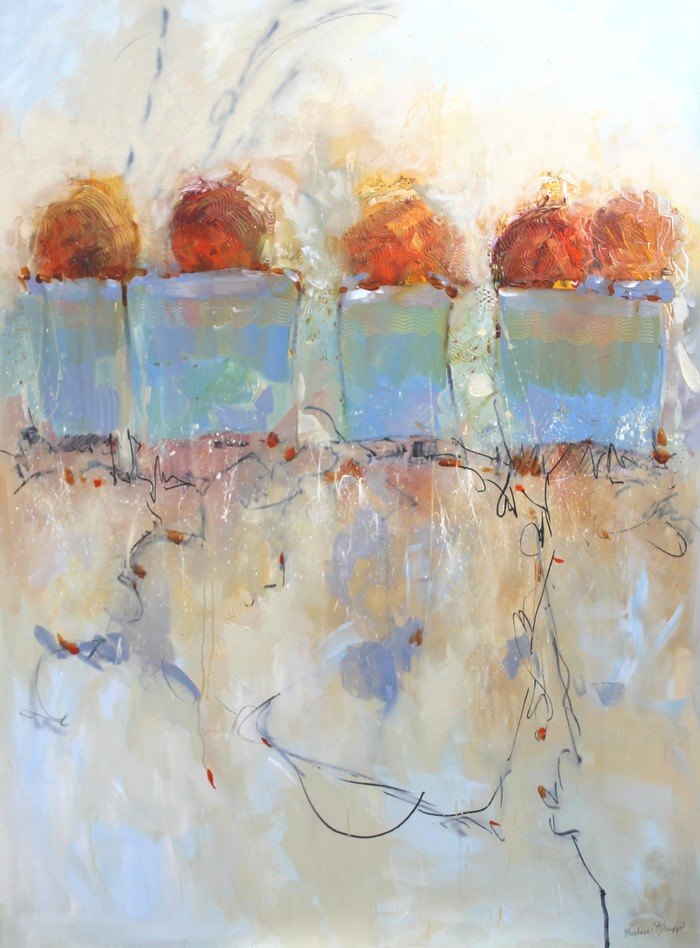 "Emphasis on Circles" by Barbara Krupp