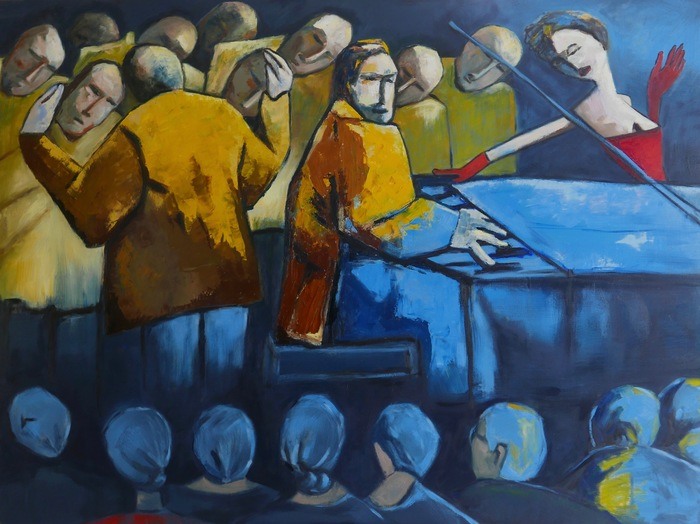 Piano man  by Ta Byrne