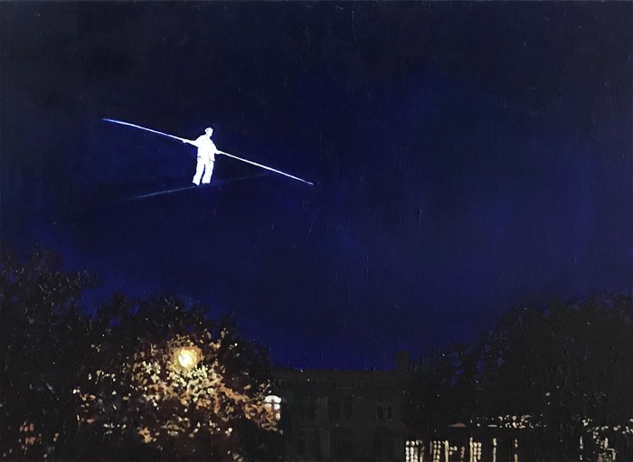 Man In The Sky by Claire Cansick