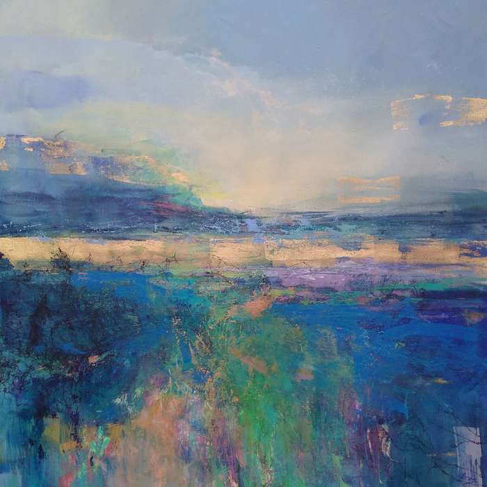 Blue Meadows par Magdalena Morey