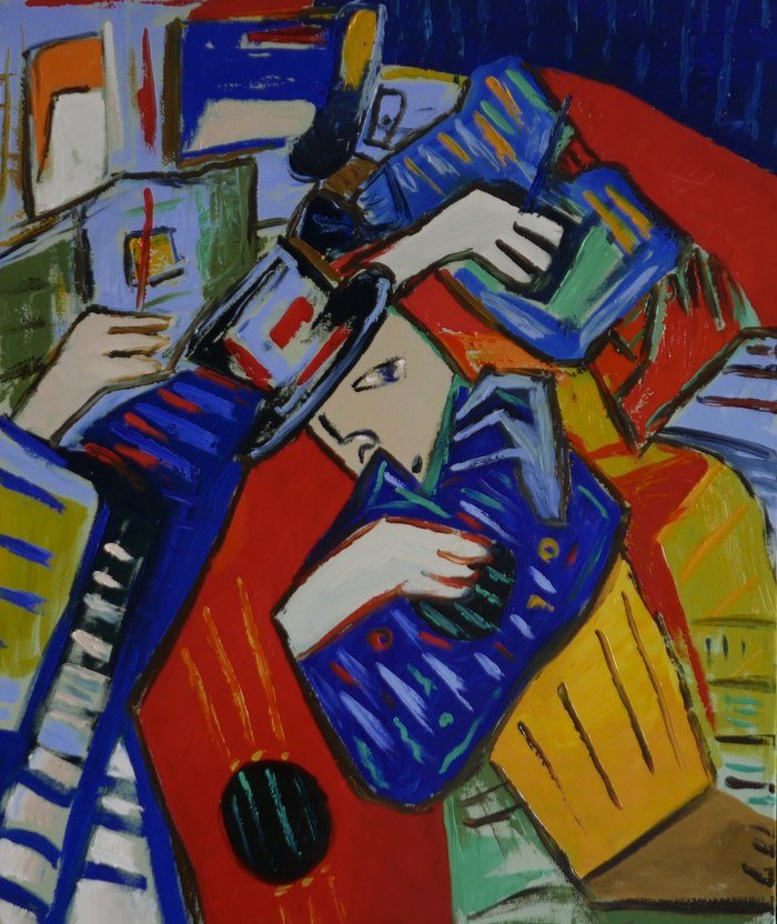 Jazz trio by Ta Byrne