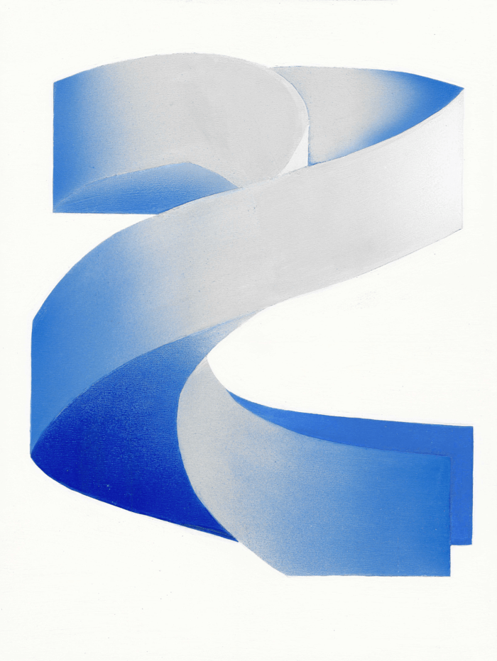 Airbrush Blue von Bianca MacCall