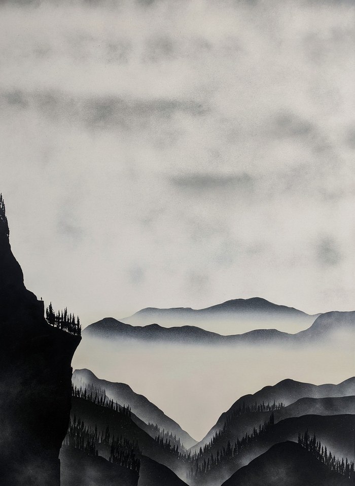 forest valley by Robert Owen Bloomfield