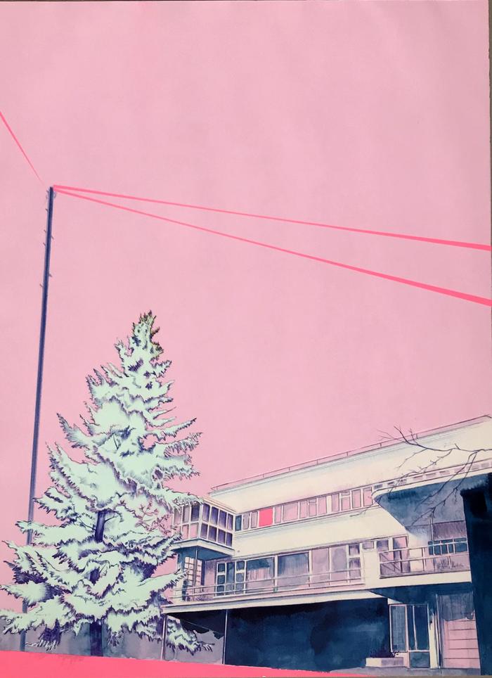 Winter at the Sun House by Anna Marrow