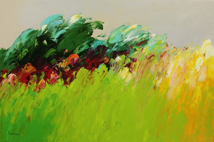 summer landscape 2 by Valery Khattin